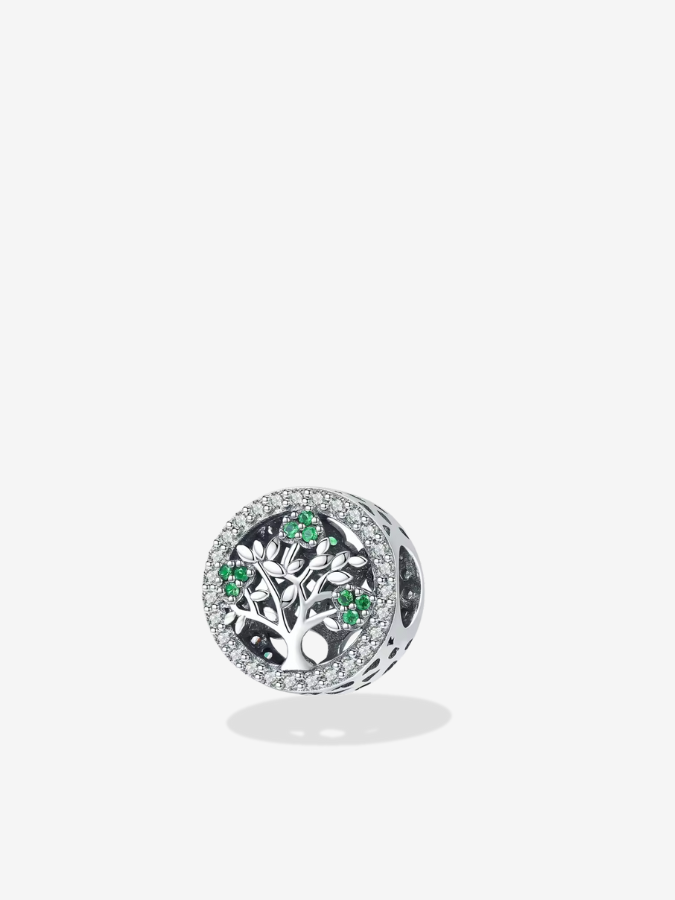 Sparkling Family Tree Charm