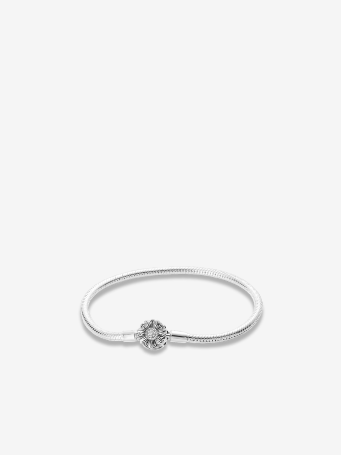 Sunflower Clasp Snake Bracelet