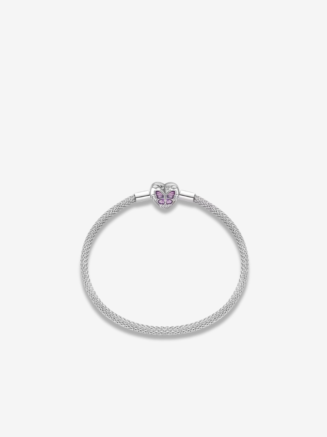 Butterfly Heart Mesh Bracelet