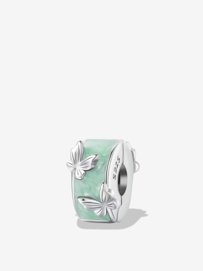 Green Butterfly Dream Charm