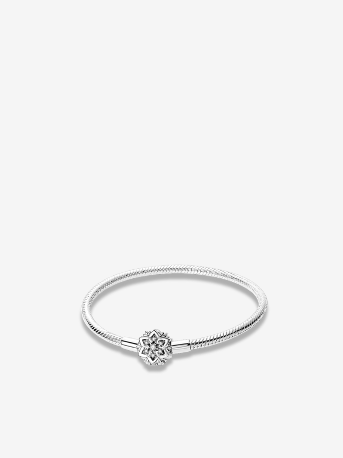 Radiant Lotus Clasp Bracelet