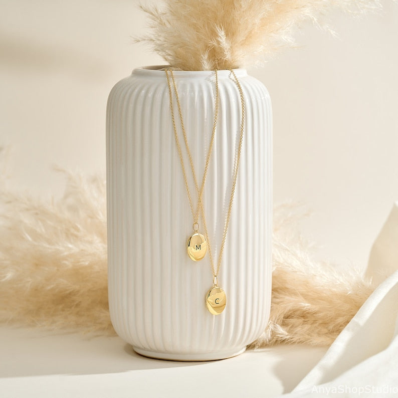 Custom Photo Locket Necklace