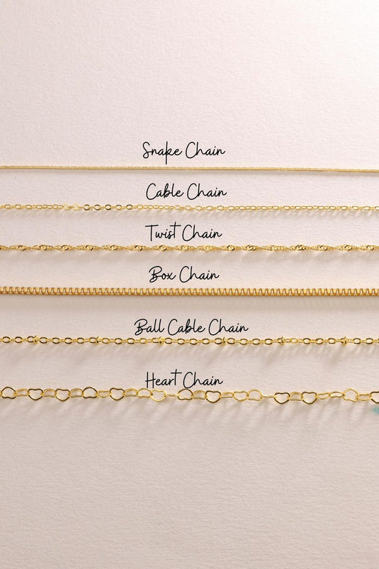 Mini Balloon Initial Necklace