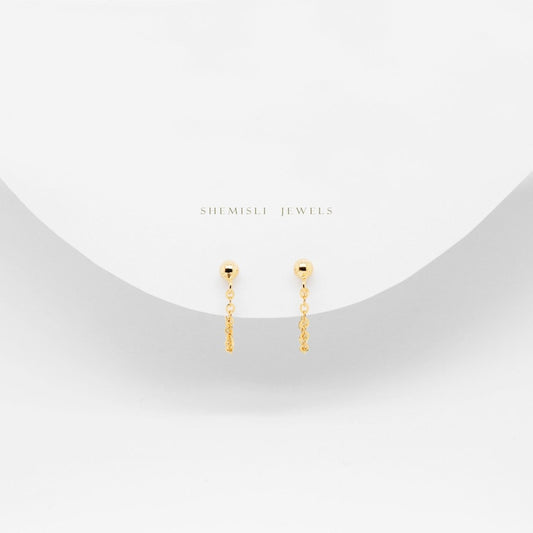 Simple Chain Helix Earring