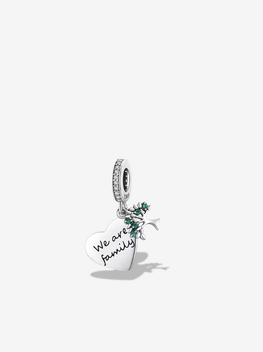 We Are Family Tree Charm