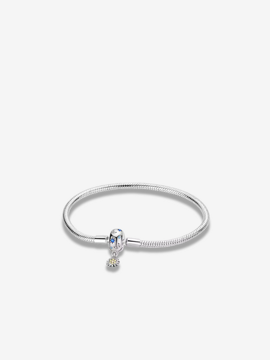 Celestial Sun Dangle Clasp Bracelet