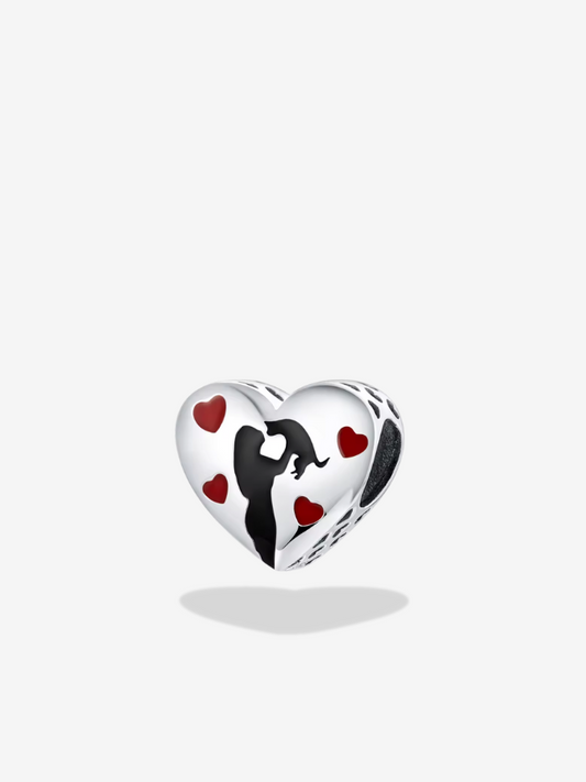 Dog Mum Heart Charm
