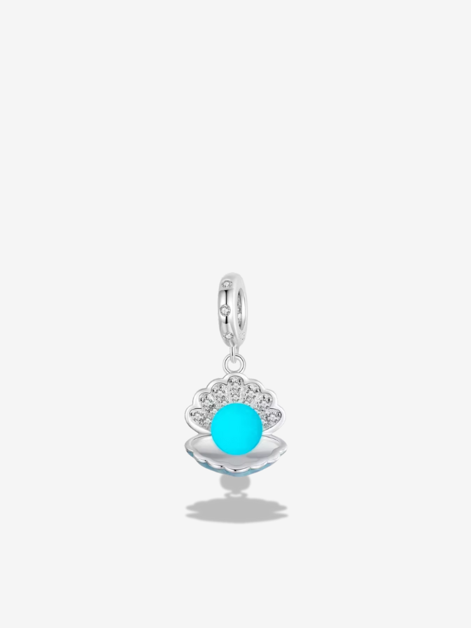 Sparkling Ocean Pearl Charm
