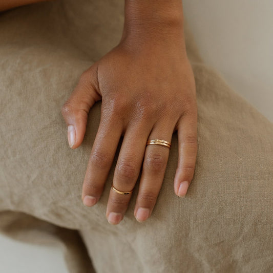 Custom Engraved Name Ring
