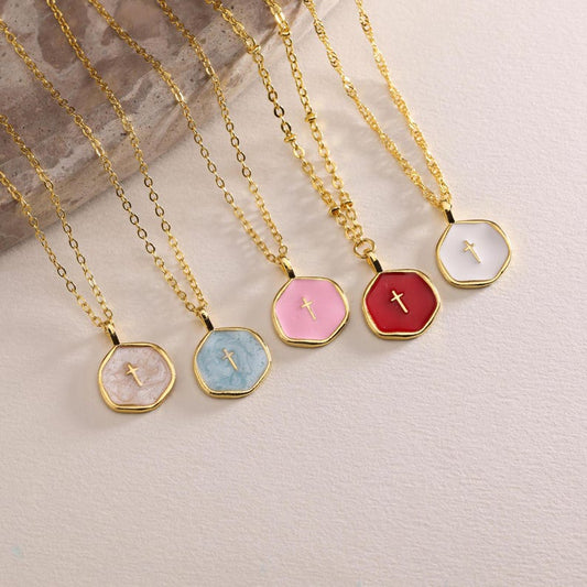 Mini Balloon Initial Necklace